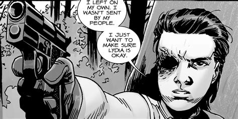 does carl die in the comics|More.